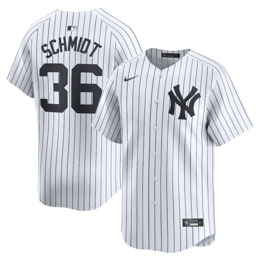 Clarke Schmidt New York Yankees Nike Home Limited Player Jersey - White | MLB Jerseys