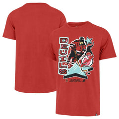 New Jersey Devils - '47 Lamp Lighter Franklin T-Shirt Red