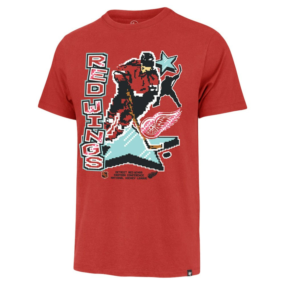 Detroit Red Wings - '47 Lamp Lighter Franklin T-Shirt Red