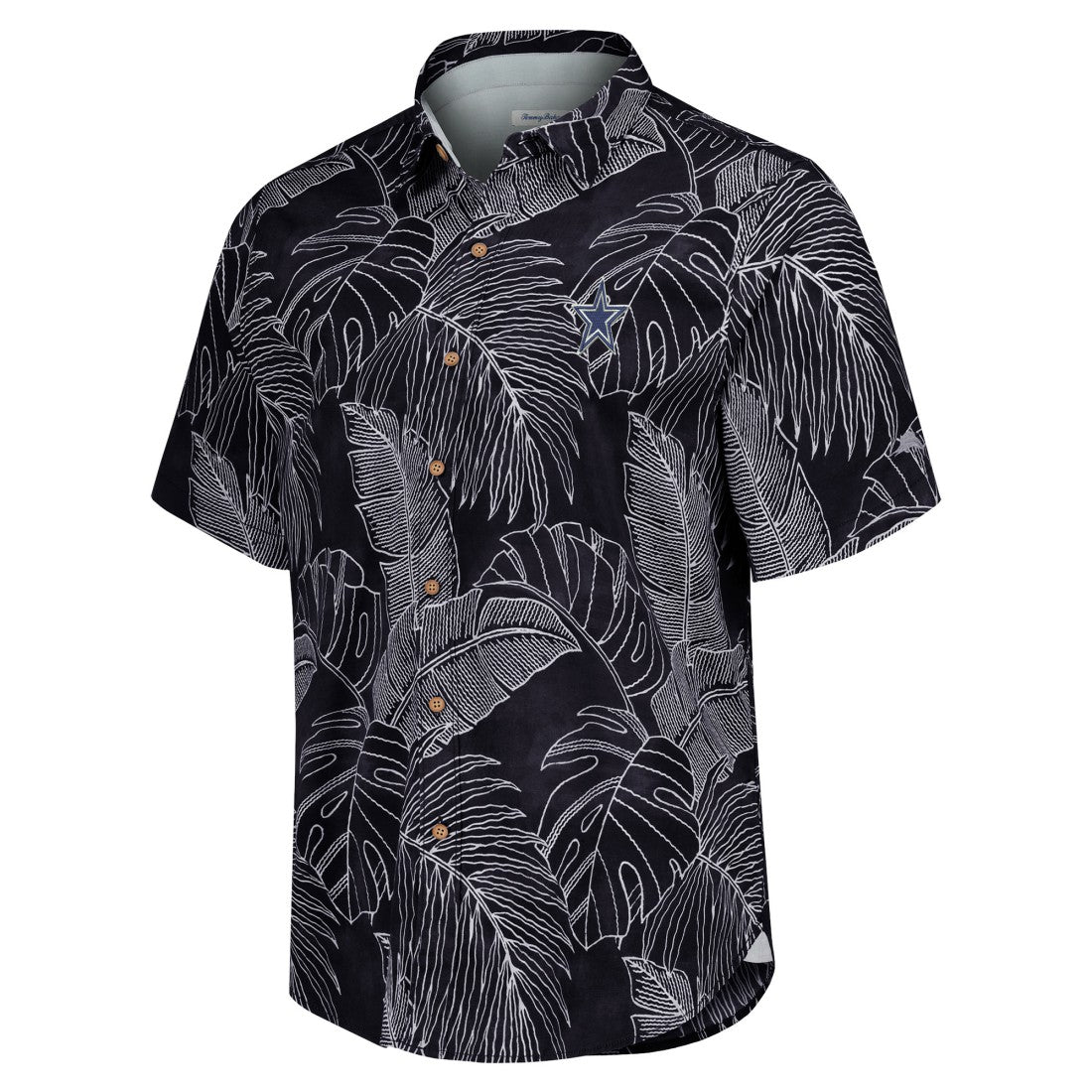 Dallas Cowboys Sport Vine Line Button-Down Shirt Navy - Tommy Bahama