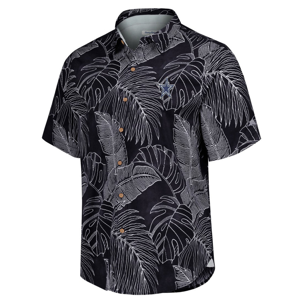 Dallas Cowboys Sport Vine Line Button-Down Shirt Navy - Tommy Bahama