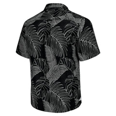 Las Vegas Raiders Sport Vine Line Button-Down Shirt Black - Tommy Bahama