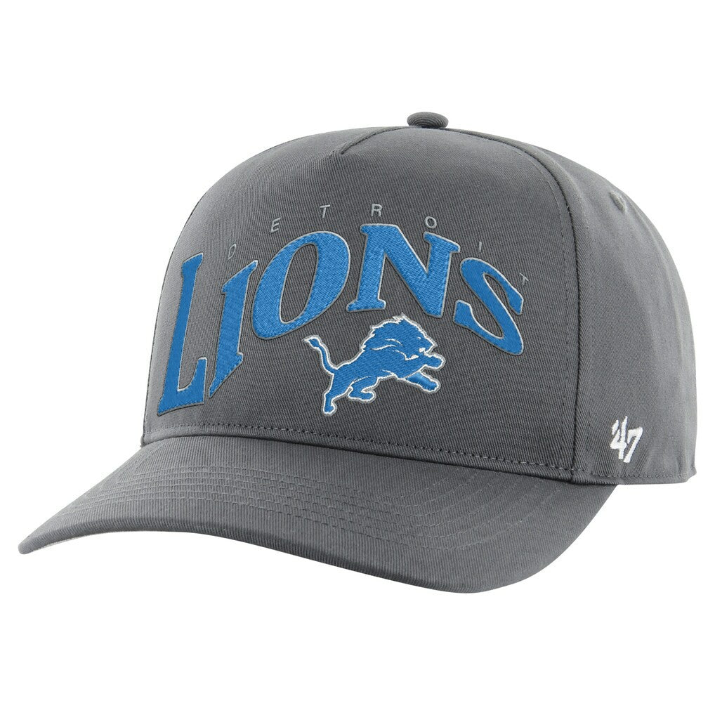Detroit Lions '47 Wave Hitch Adjustable Hat Charcoal - 47 brand