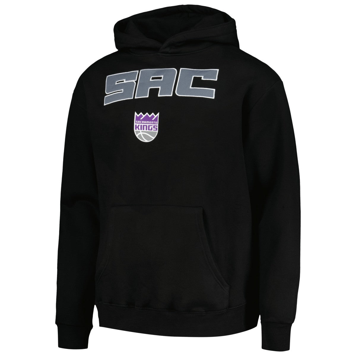 NBA - Sacramento Kings Stadium Essentials Unisex Terrace Pullover Hoodie - Black