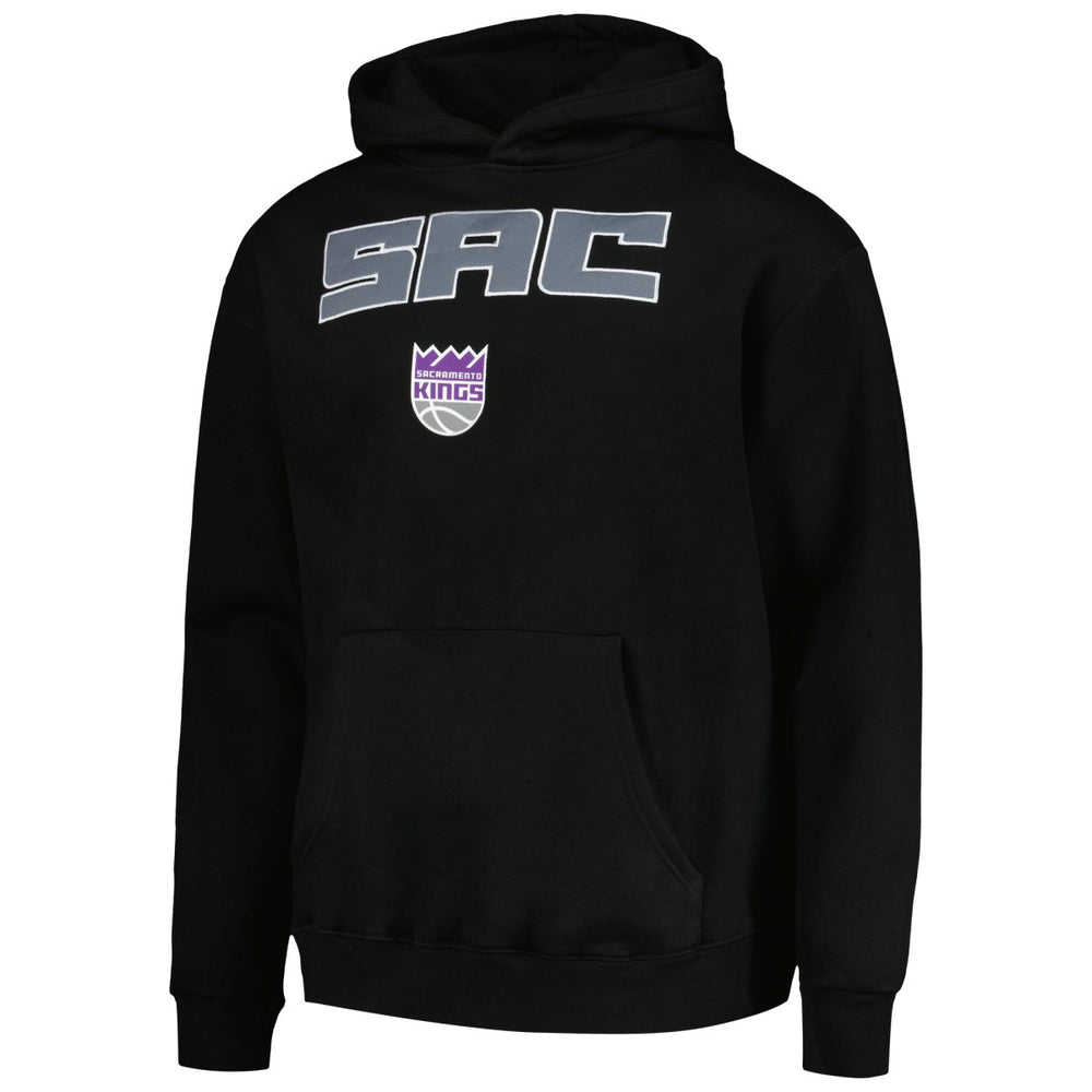 NBA - Sacramento Kings Stadium Essentials Unisex Terrace Pullover Hoodie - Black