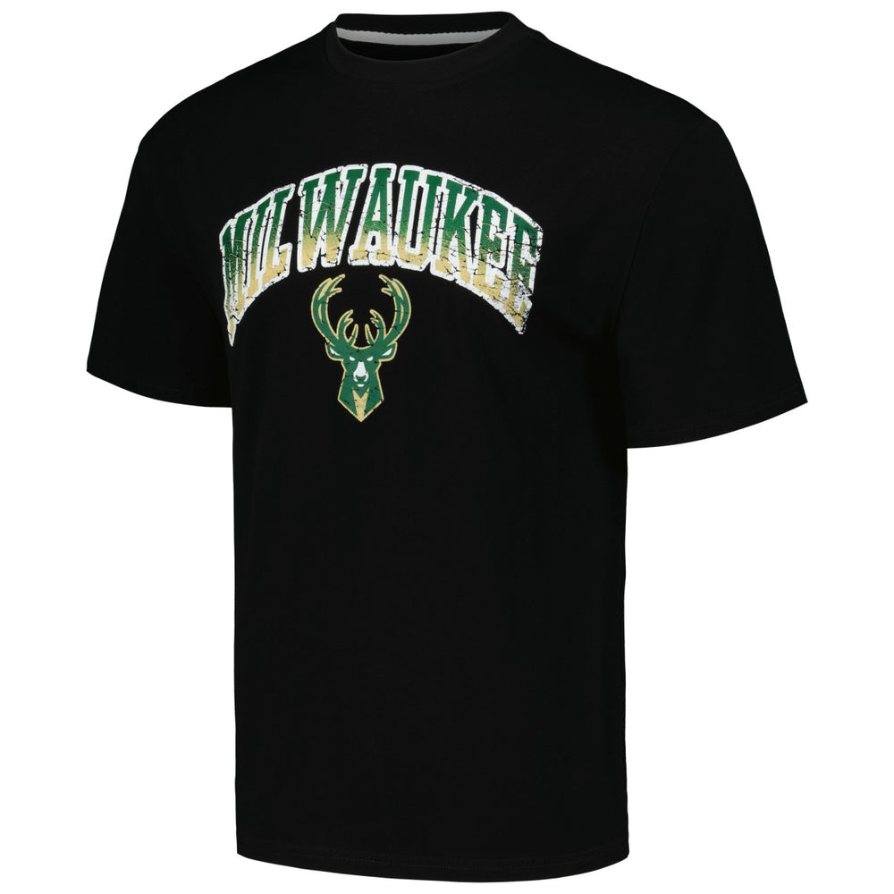 NBA - Milwaukee Bucks Stadium Essentials Unisex Terrace T-Shirt - Black