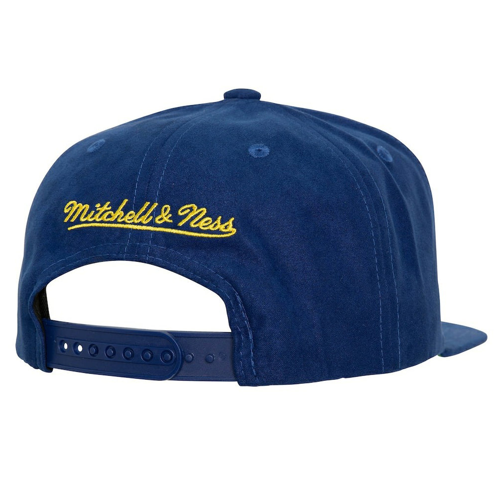 Mitchell & Ness - Golden State Warriors Sweet Suede Snapback Hat - Royal