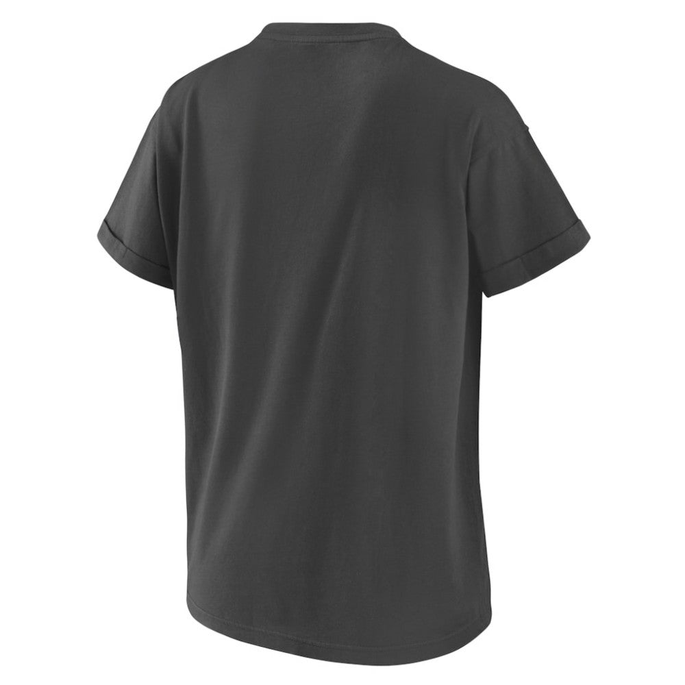 Philadelphia Flyers - WEAR by Erin Andrews Women's 2024 NHL Stadium Series Boyfriend T-Shirt Charcoal