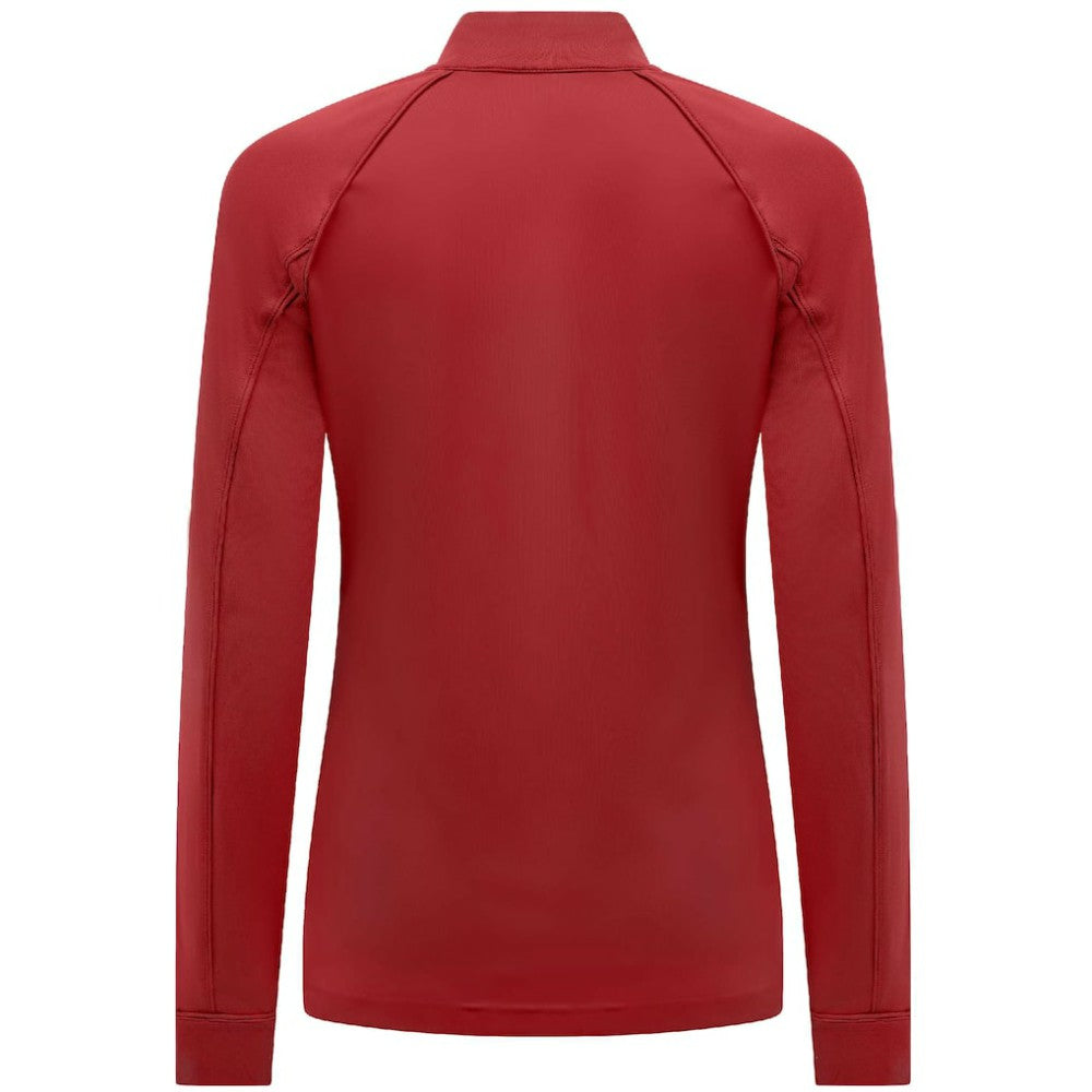 Carolina Hurricanes - Levelwear Women's Kinetic Insignia Core Quarter-Zip Pullover Top Red