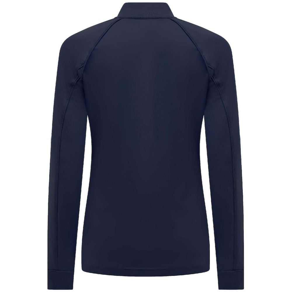 Winnipeg Jets - Levelwear Women's Kinetic Insignia Core Quarter-Zip Pullover Top Navy