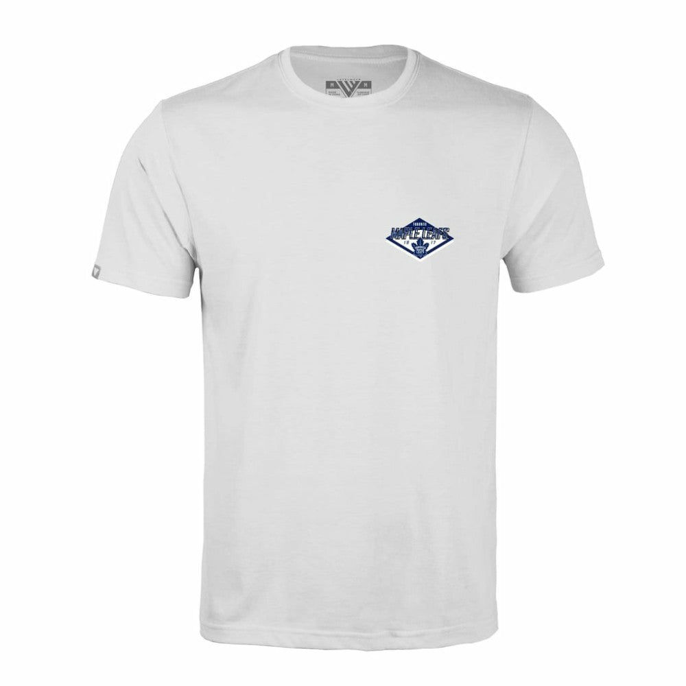 Toronto Maple Leafs - Levelwear Richmond Club Patch 2.0 T-Shirt White