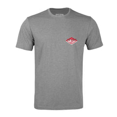Detroit Red Wings - Levelwear Richmond Club Patch 2.0 T-Shirt Heather Gray