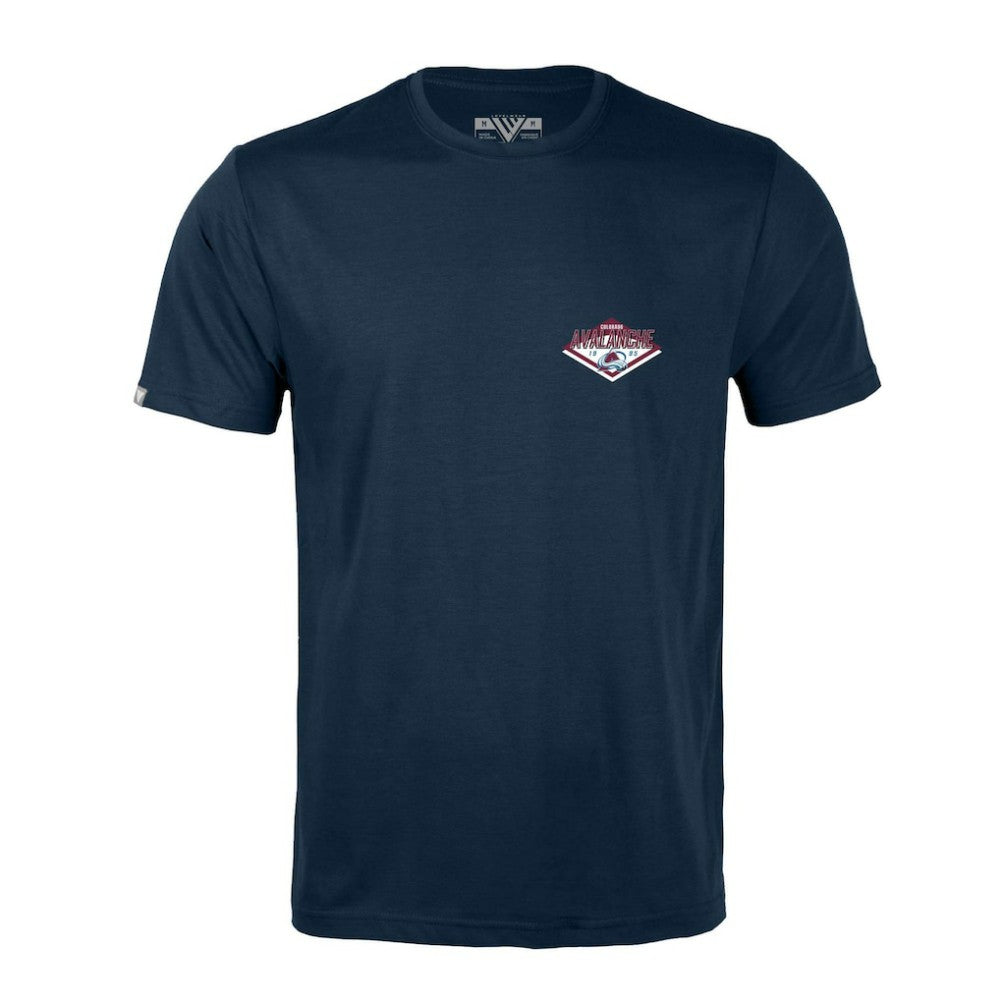 Colorado Avalanche - Levelwear Richmond Club Patch 2.0 T-Shirt Navy