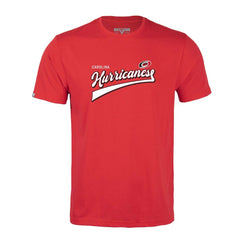 Carolina Hurricanes - Levelwear Richmond Retro Script T-Shirt Red