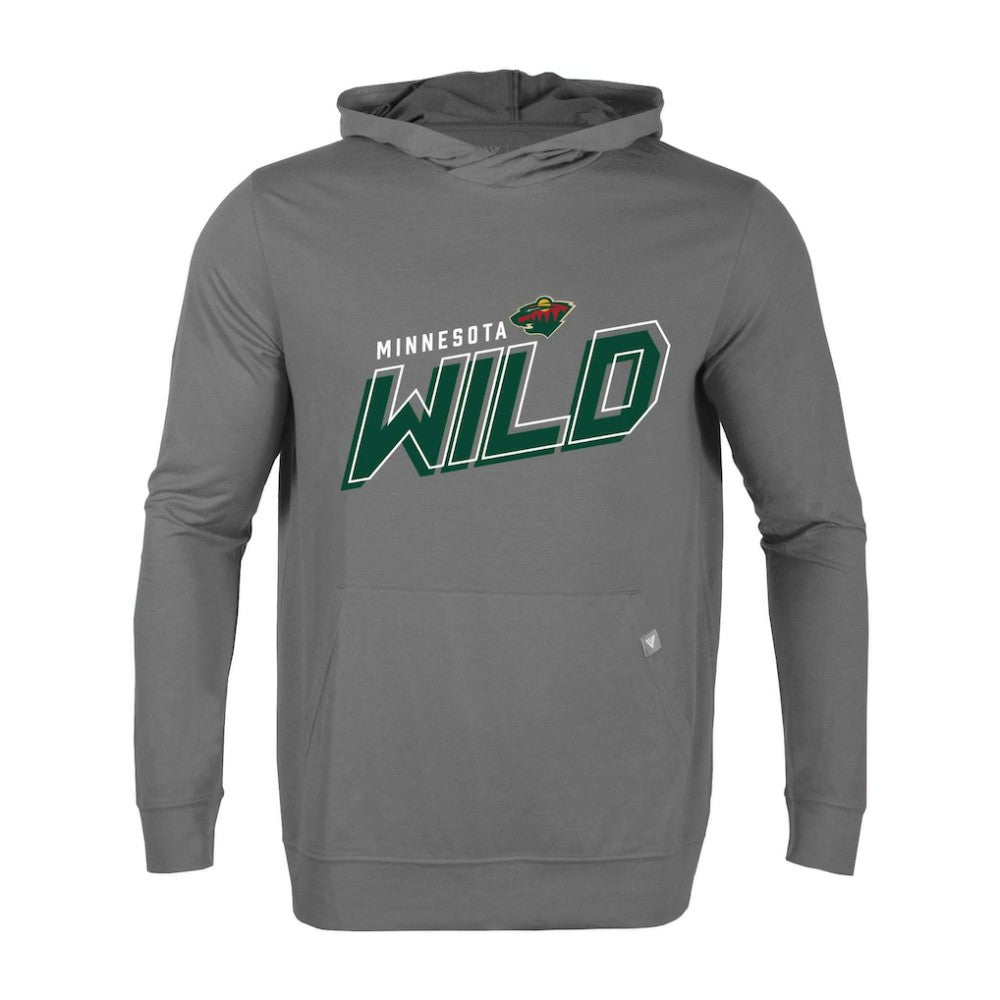 Minnesota Wild - Levelwear Relay Premier 2.0 Pullover Hoodie Gray