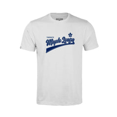 Toronto Maple Leafs - Levelwear Youth Little Richmond Retro Script T-Shirt White