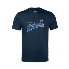Colorado Avalanche - Levelwear Youth Little Richmond Retro Script T-Shirt Navy