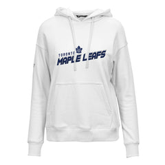 Toronto Maple Leafs - Levelwear Women's Adorn Premier 2.0 Fleece Pullover Hoodie White