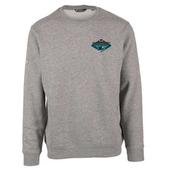 San Jose Sharks - Levelwear Zane Club Patch 2.0 Pullover Sweatshirt Heather Gray