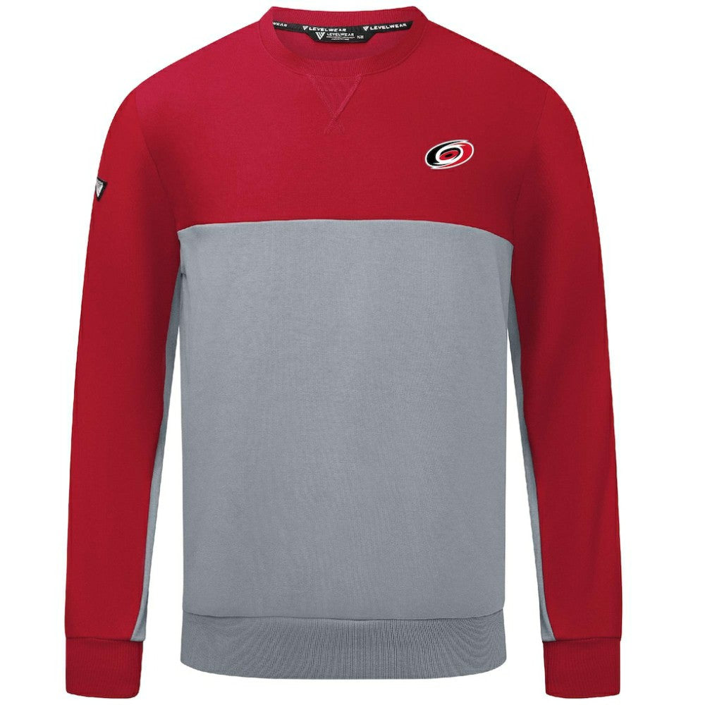 Carolina Hurricanes - Levelwear Legacy Insignia Core Sweatshirt Red/Gray
