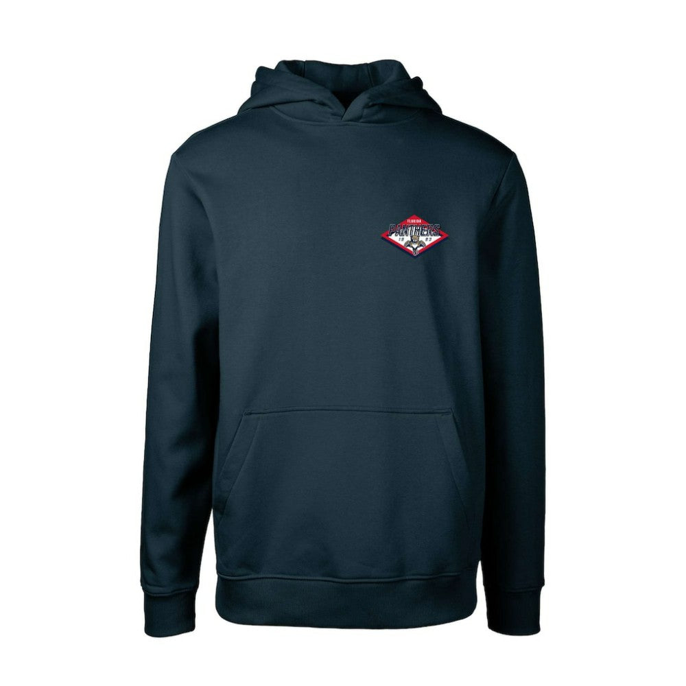 Florida Panthers - Levelwear Youth Podium Club Patch 2.0 Fleece Pullover Hoodie Navy