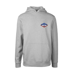 New York Islanders - Levelwear Youth Podium Club Patch 2.0 Fleece Pullover Hoodie Gray