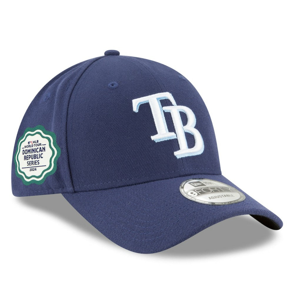 Tampa Bay Rays New Era 2024 MLB World Tour: Dominican Republic Series 9FORTY Adjustable Hat On Sale