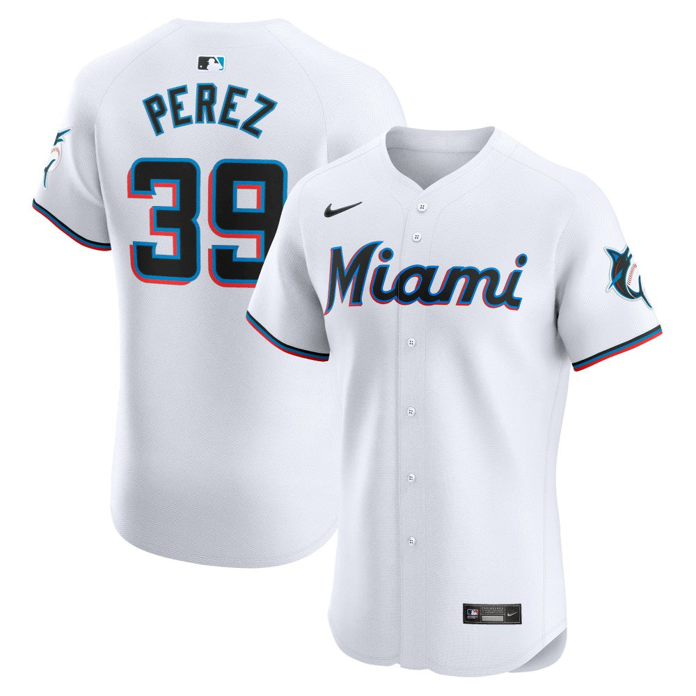 Eury Perez Miami Marlins Nike Home Elite Player Jersey On Sale