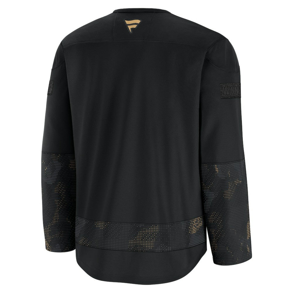 Winnipeg Jets Fanatics 2024 Military Appreciation Practice Jersey - Black | NHL Jerseys