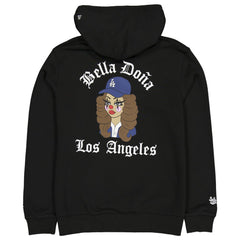 New Era Women's Bella Dona x Los Angeles Dodgers Pullover Hoodie On Sale