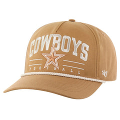 Dallas Cowboys '47 Roscoe Rope Hitch Adjustable Hat Tan - 47 brand