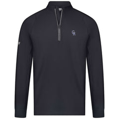 Colorado Rockies Levelwear Theory Insignia Quarter-Zip Pullover On Sale