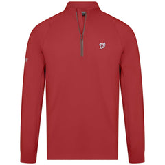 Washington Nationals Levelwear Theory Insignia Quarter-Zip Pullover for sale