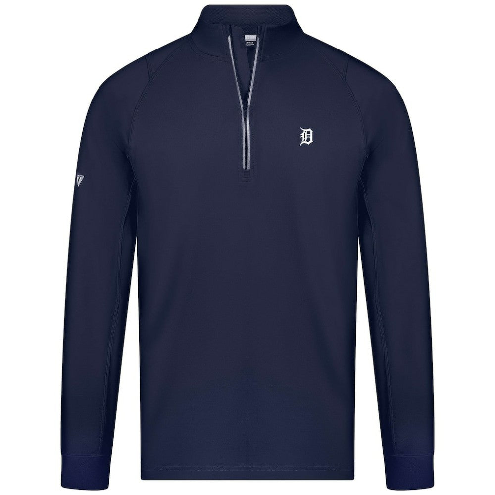 Detroit Tigers Levelwear Theory Insignia Quarter-Zip Pullover discount