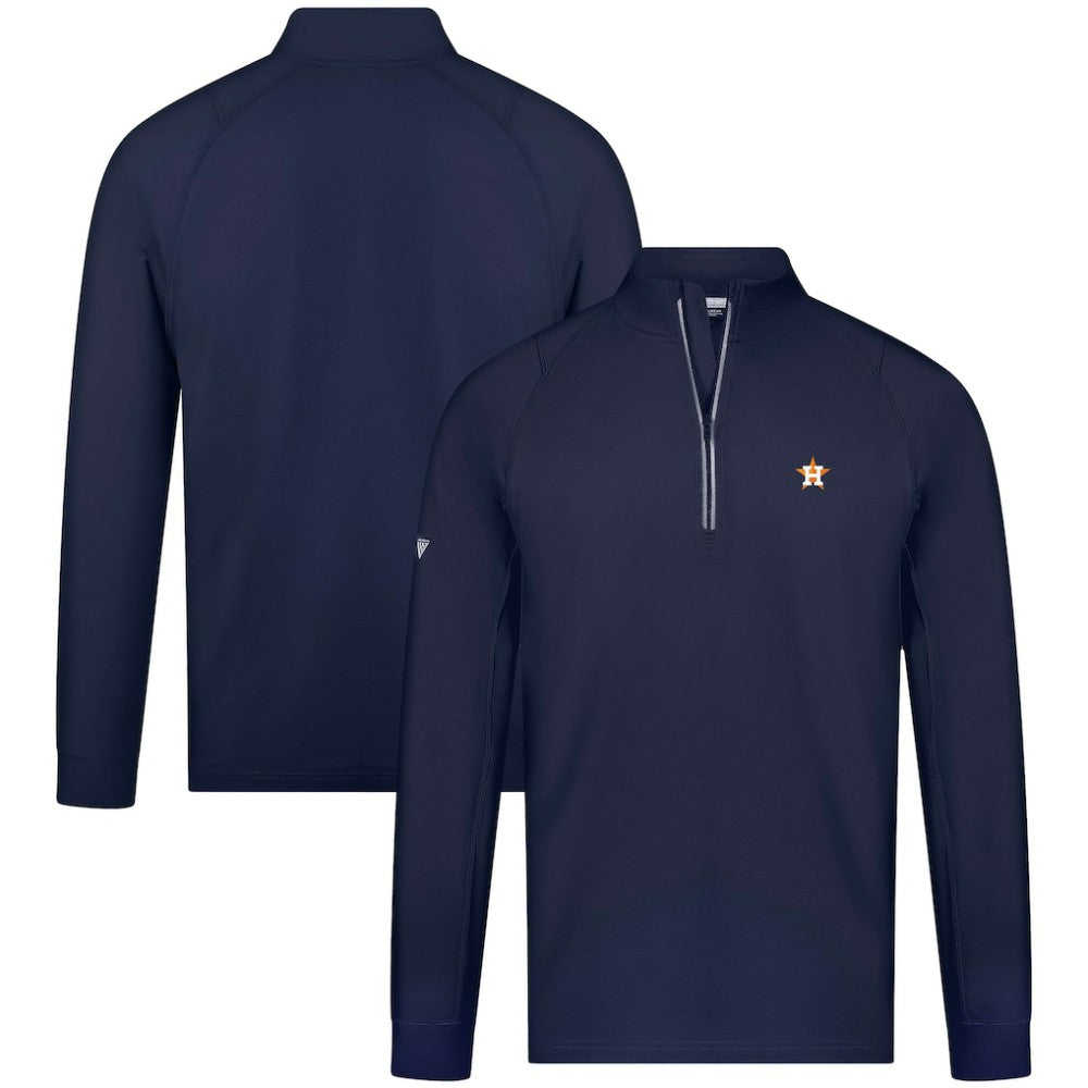 Houston Astros Levelwear Theory Insignia Quarter-Zip Pullover On Sale