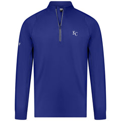 Kansas City Royals Levelwear Theory Insignia Quarter-Zip Pullover Sale