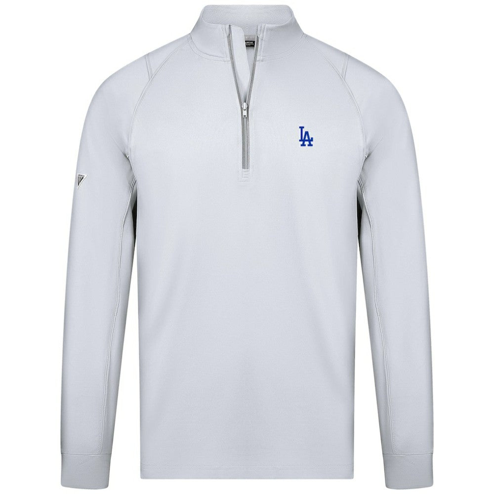 Los Angeles Dodgers Levelwear Theory Insignia Quarter-Zip Pullover discount