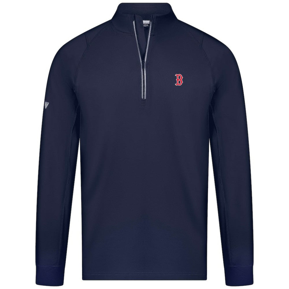Boston Red Sox Levelwear Theory Insignia Quarter-Zip Pullover discount