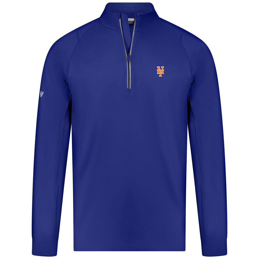 New York Mets Levelwear Theory Insignia Quarter-Zip Pullover Sale