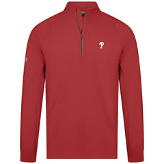 Philadelphia Phillies Levelwear Theory Insignia Quarter-Zip Pullover for sale