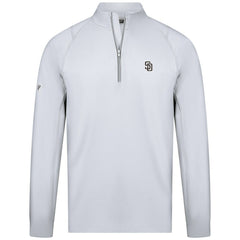 San Diego Padres Levelwear Theory Insignia Quarter-Zip Pullover Clearance