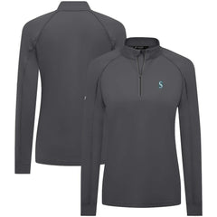 Seattle Mariners Levelwear Women's Kinetic Insignia Quarter-Zip Pullover Online