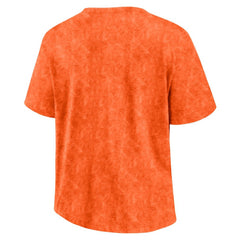 Philadelphia Flyers - Fanatics Women's Faded Wash T-Shirt Orange