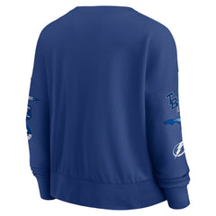 Tampa Bay Lightning - Fanatics Women's Go Team Pullover Sweatshirt Blue