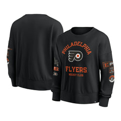 Philadelphia Flyers - Fanatics Women's Go Team Pullover Sweatshirt Black