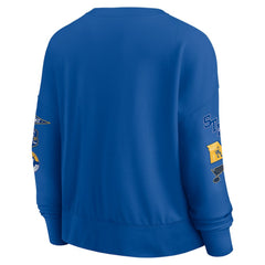 St. Louis Blues - Fanatics Women's Go Team Pullover Sweatshirt Blue