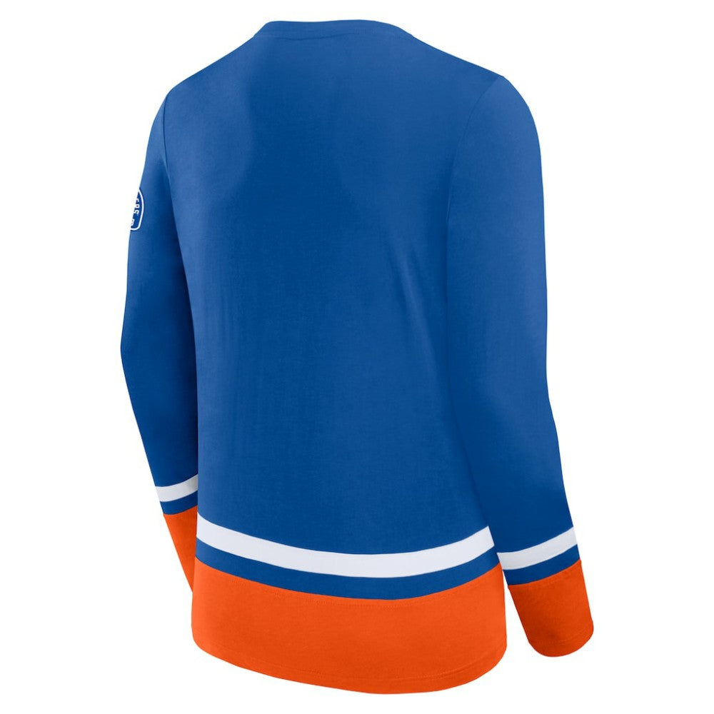 New York Islanders - Fanatics High Point Long Sleeve T-Shirt Royal