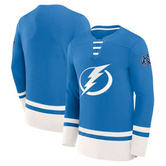Tampa Bay Lightning - Fanatics High Point Long Sleeve T-Shirt Blue