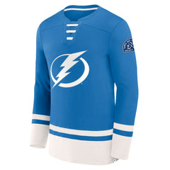 Tampa Bay Lightning - Fanatics High Point Long Sleeve T-Shirt Blue