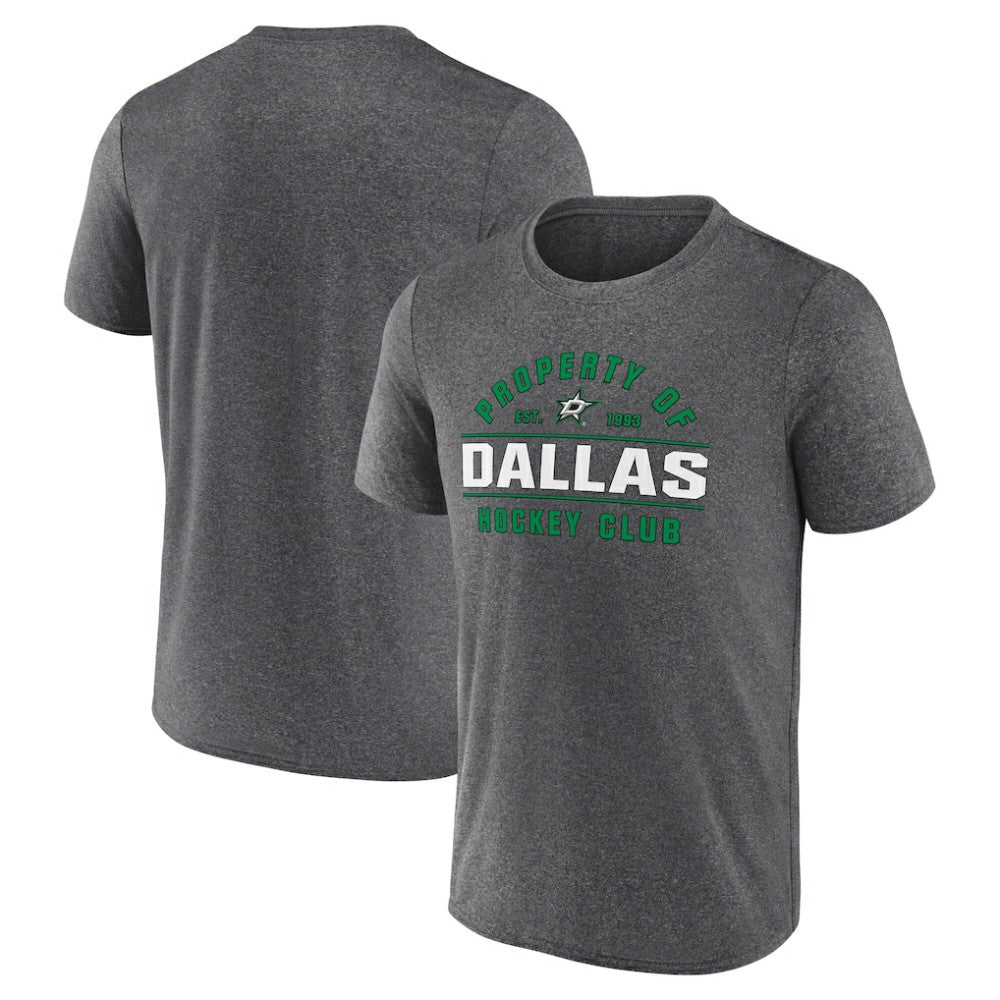 Dallas Stars - Fanatics Property Of T-Shirt Heather Charcoal